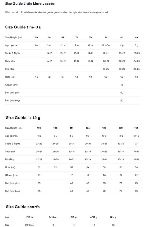 marc jacobs shoes size chart|marc by jacobs size chart.